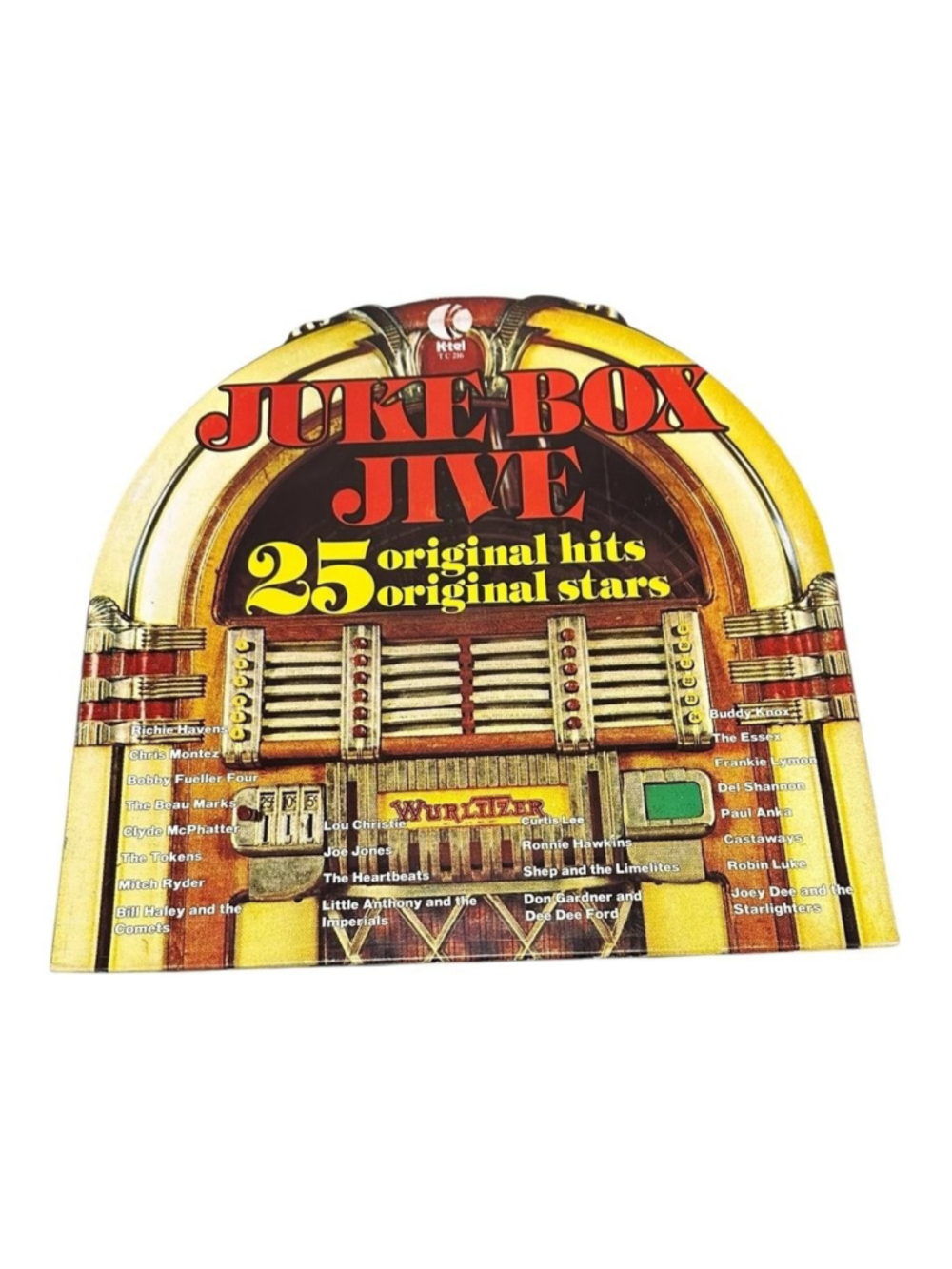 Vintage Juke Box Jive Vinyl LP Dep International Oldies Rock Black Canada